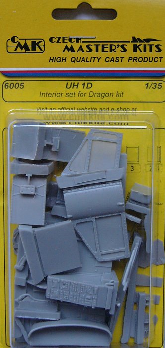 1/35 UH-1D Interior set  (DRAG)