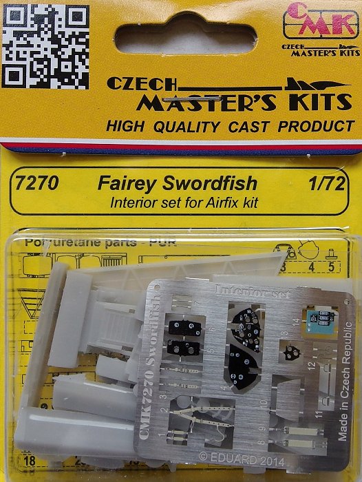 1/72 Fairey Swordfish - Interior set (AIRFIX)