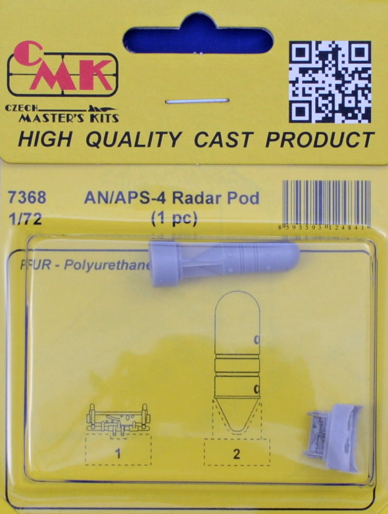 1/72 AN/APS-4 Radar Pod (1 pc.)