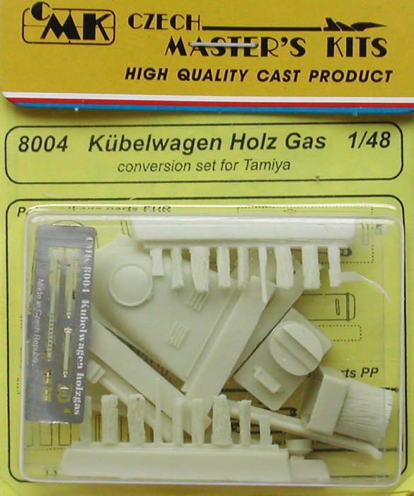 1/48 Kubelwagen Holz Gas Conv.Set   (TAM)