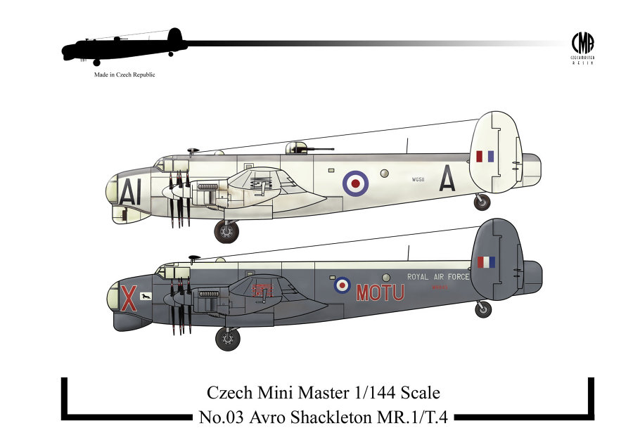 1/144 Avro Shackleton MR.1/MR.1A/T.4