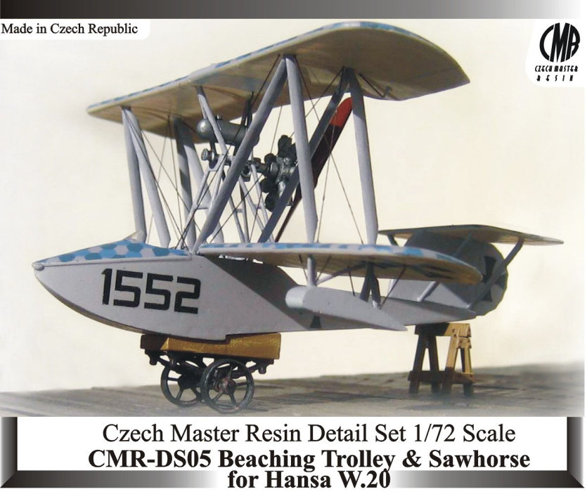 1/72 Beaching Dolly for Hansa W.20 Flying Boat