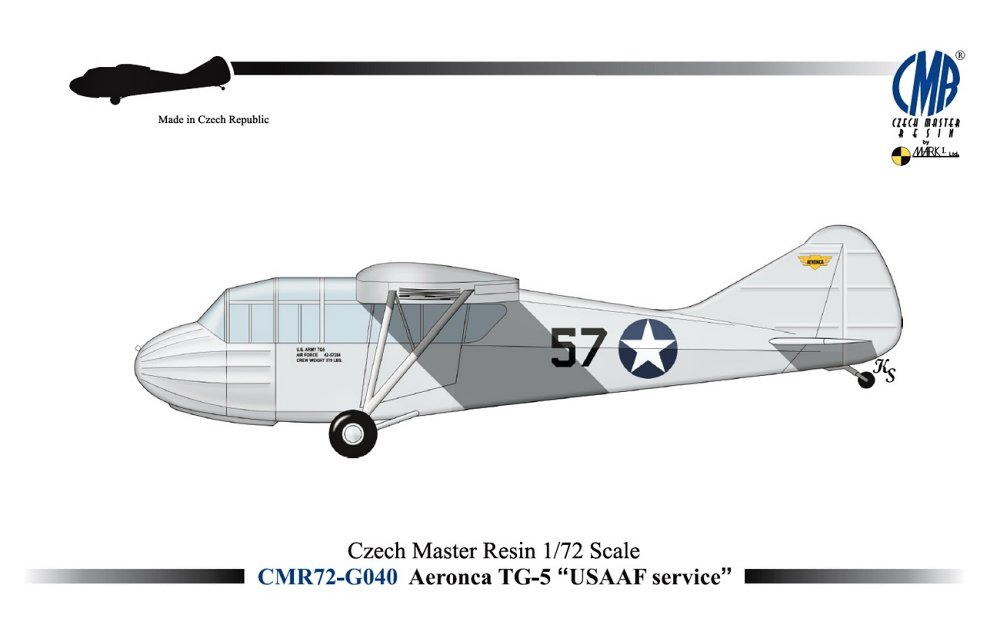 1/72 Aeronca TG-5 USAAF service