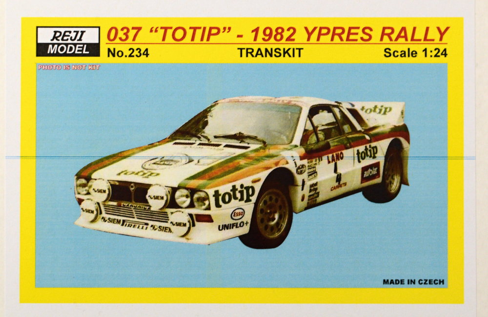 1/24 Transkit Lancia 37 TOTIP 1982 Ypress Rally