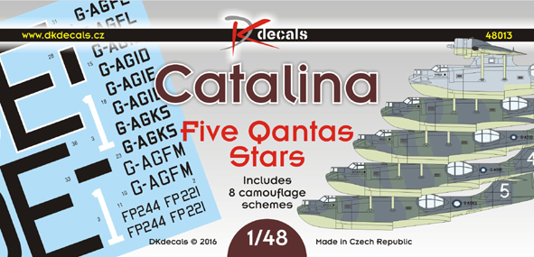 1/48 Catalina - Five Qantas Stars (8x camo)