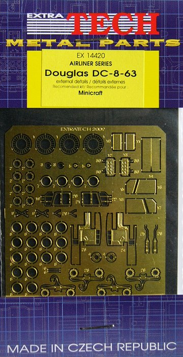 1/144 Douglas DC-8-63 External details (MINI)