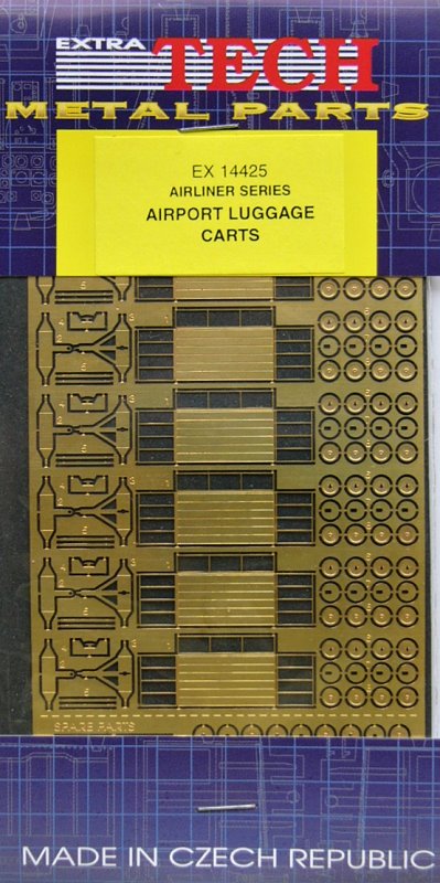 1/144 Airport Luggage Carts (PE set)