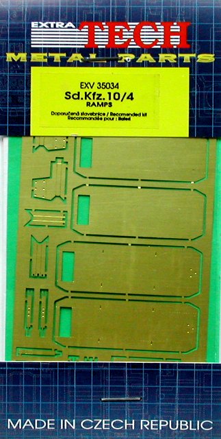 Set SfKfz.10/4 Etched ramps (ITAL)