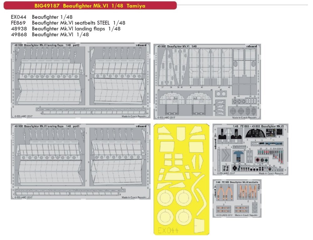 1/48 Beaufighter Mk.VI (TAMIYA)