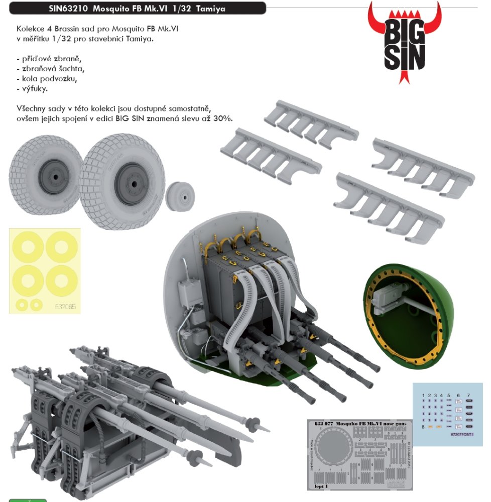 BIGSIN 1/32 Mosquito FB Mk.VI (TAM)