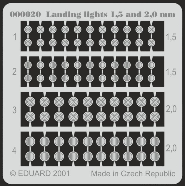 Landing Lights 1.5&2mm