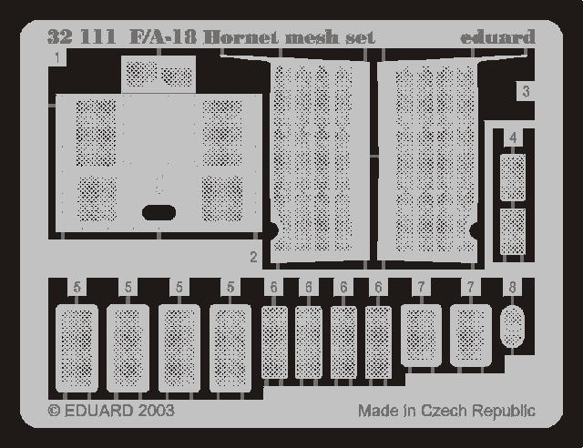 SET F/A Hornet mesh set