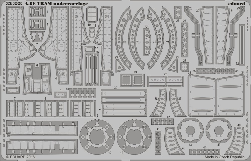 SET A-6E TRAM undercarriage (TRUMP)