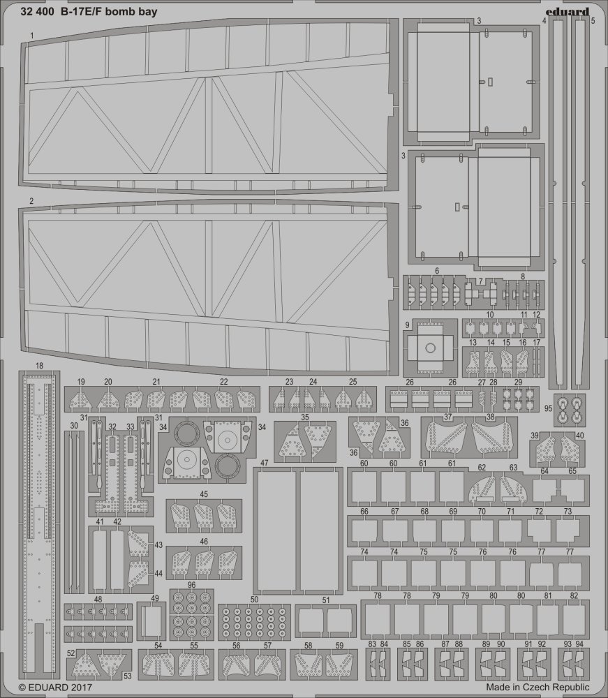 SET B-17E/F bomb bay (HKM)