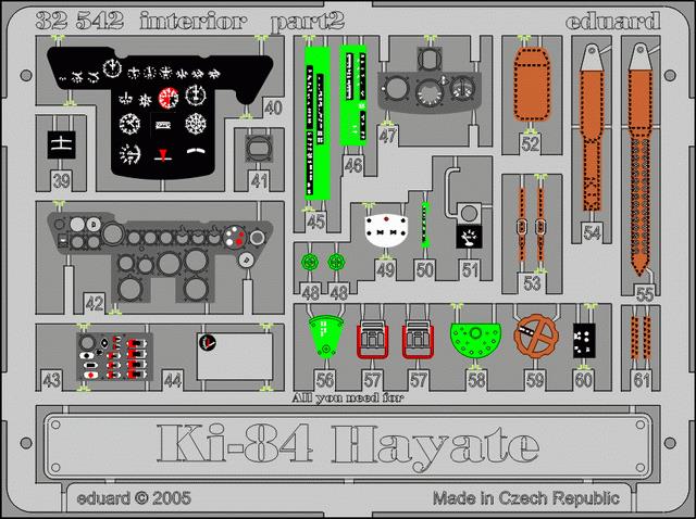 SET Ki-84 Hayate interior   (HAS)