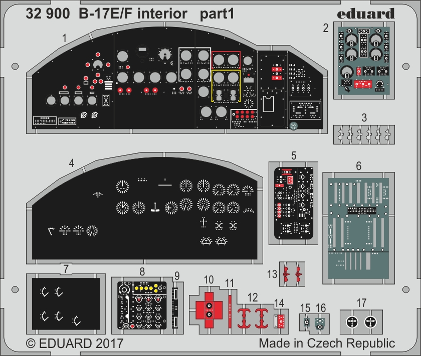 SET B-17E/F interior (HKM)