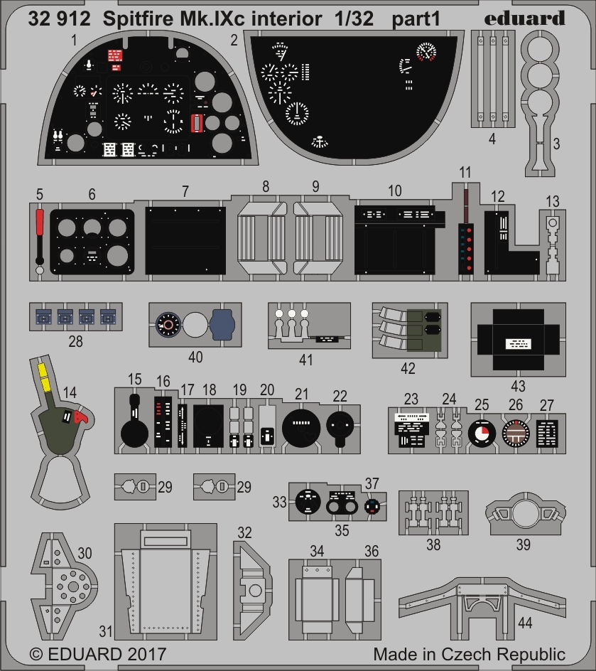 SET Spitfire Mk.IXc interior (REV)