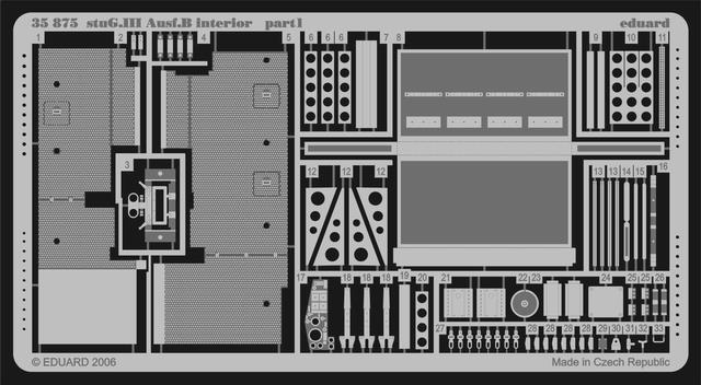 SET StuG.III Ausf.B interior   (TAM)