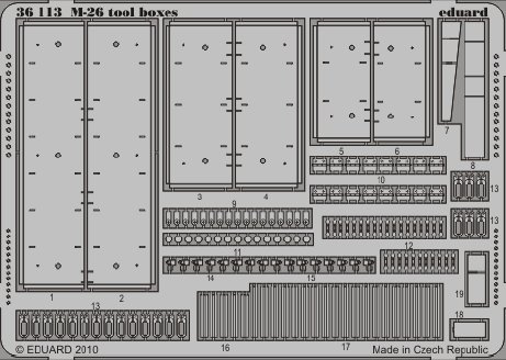 SET M-26 tool boxes (HOBBYB)