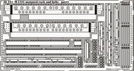 SET M-1131 mounted rack&belts (TRUMP)