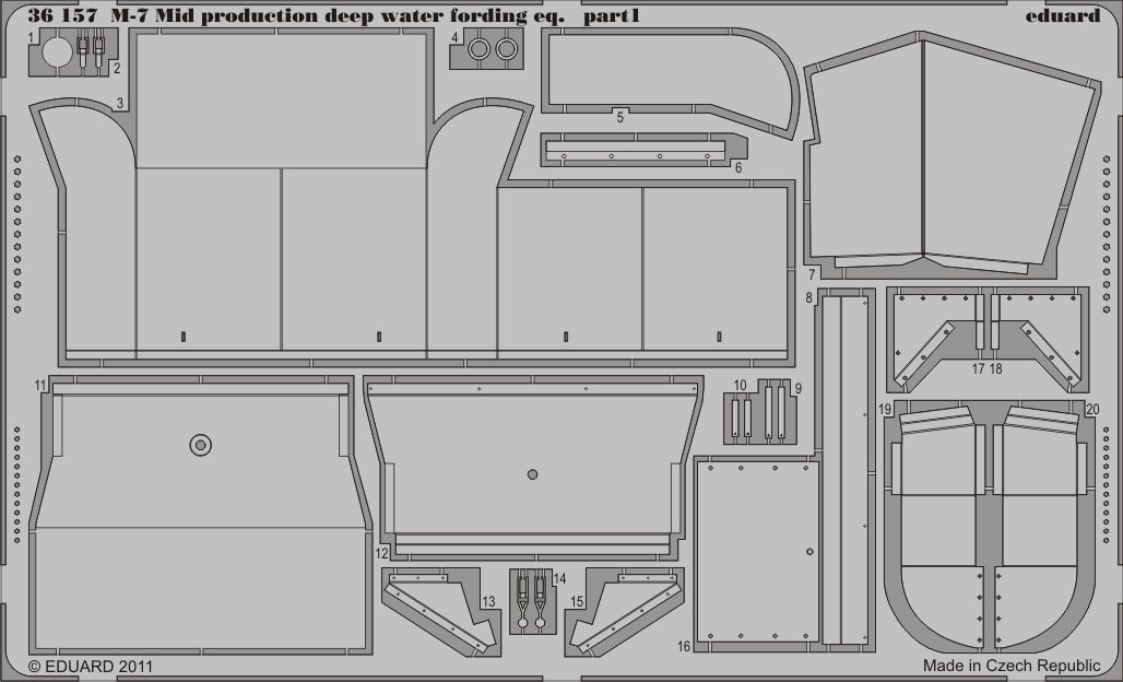 SET M-7 Mid prod. deep water fording eq.(DRAG)