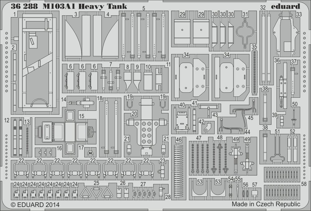 SET M103A1 Heavy Tank (DRAG )