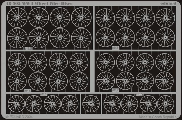 SET WWI Wheel Wire Discs (1/48)