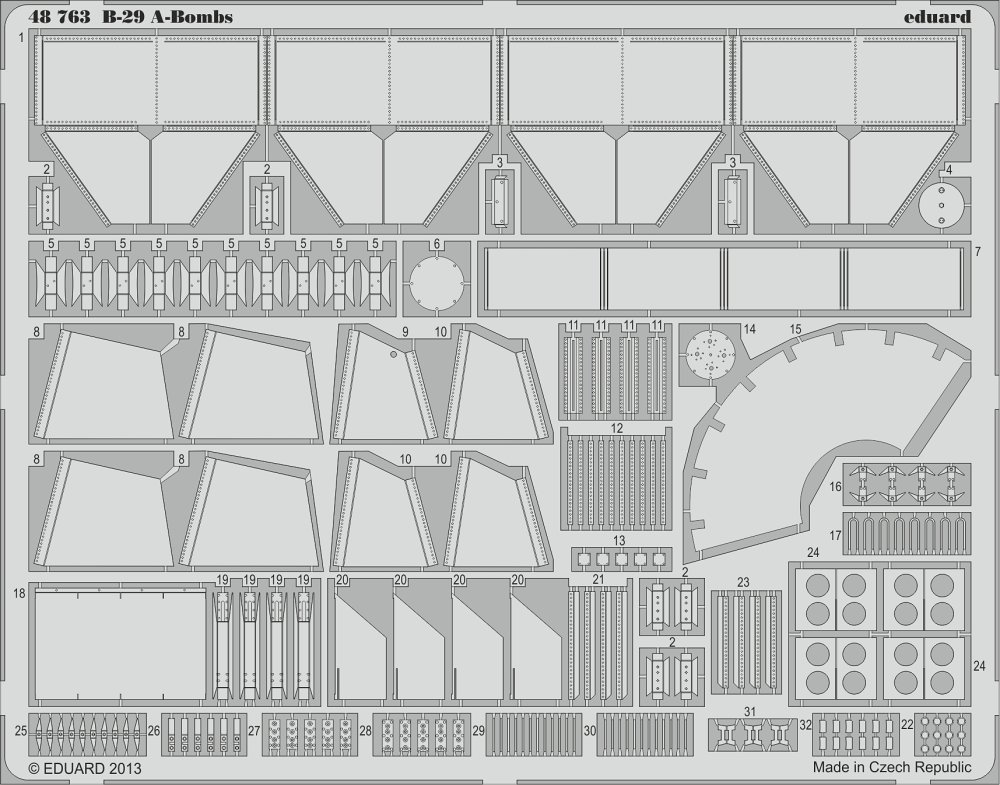 SET B-29 A-Bombs (MONO/REV)