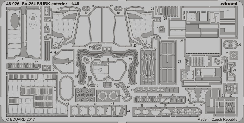 SET Su-25UB/UBK exterior (SMER)