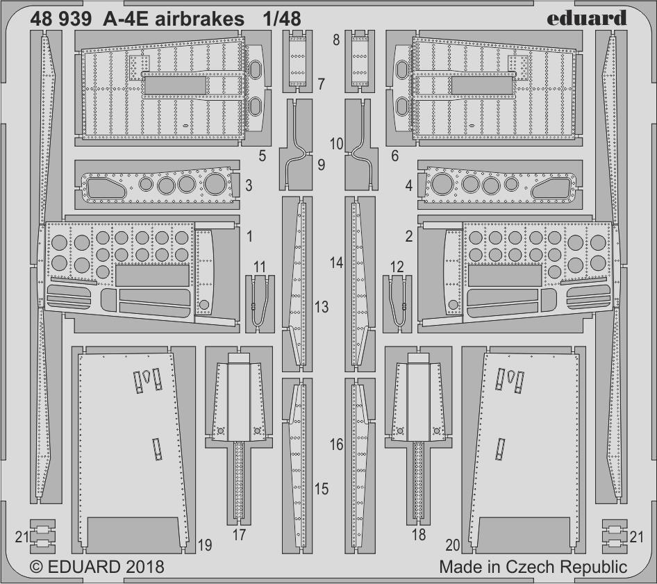 SET A-4E airbrakes(HOBBYB)