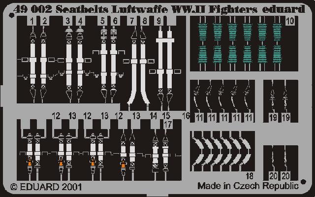 SET Seatb.Luft.WWII Color