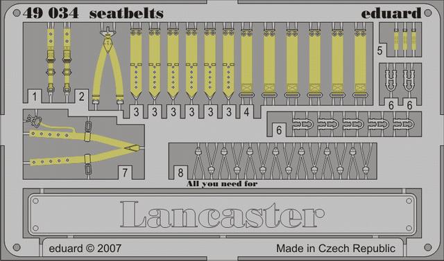 SET Lancaster seatbelts  (TAM)