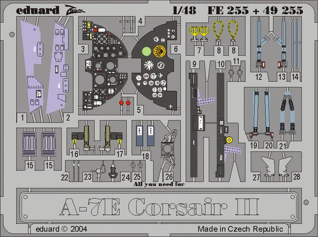 SET A-7E Corsair II  (HAS)