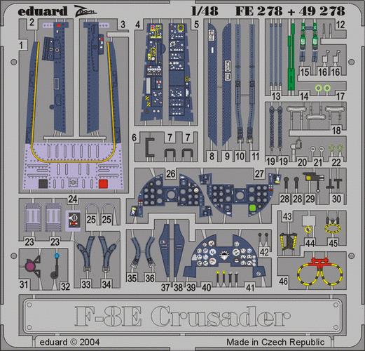 SET F-8E Crusader   (HAS)