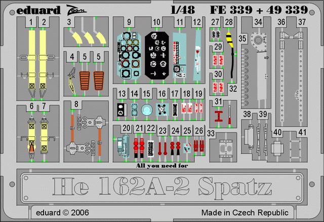 SET He 162A-2 Spatz   (TAM)