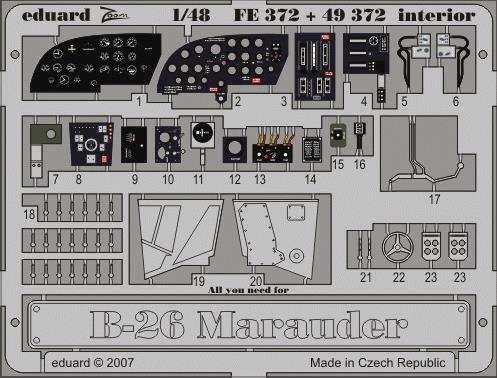 SET B-26 Marauder interior  (REV/MONO)