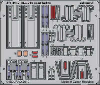 SET B-57B seatbelts (AIRF)