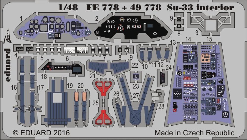 SET Su-33 interior (KIN)