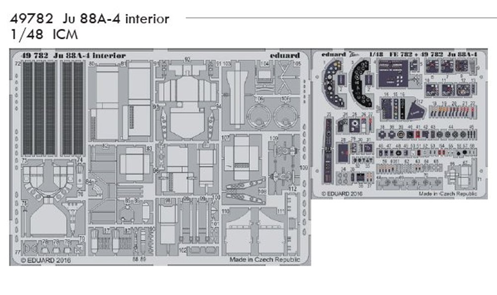 SET Ju 88A-4 interior (ICM)