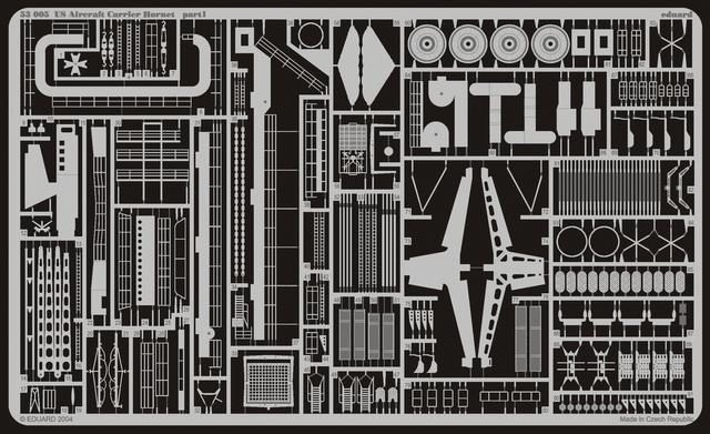 SUPERSET 1/350 US Aircraft Carrier Hornet (TRUMP)