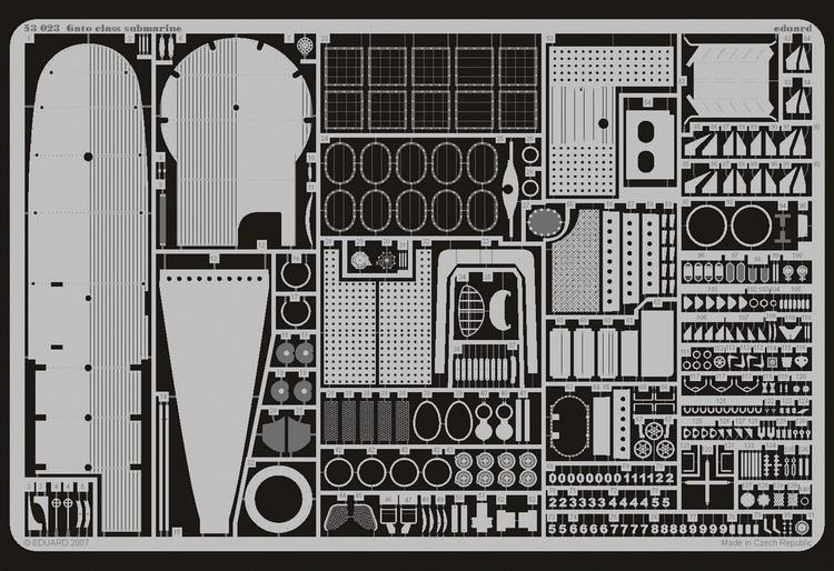 SUPERSET 1/72 Gato class submarine  (REV)