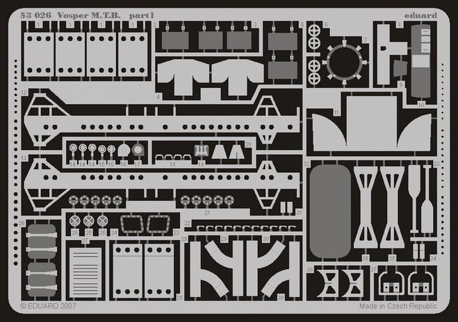 SUPERSET 1/72 Vosper M.T.B  (REV)