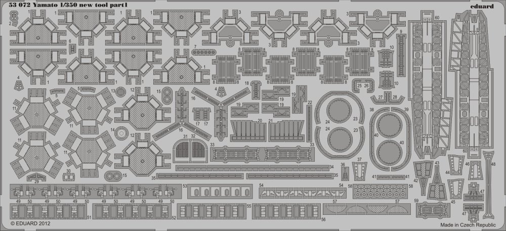 SET 1/350 Yamato new tool (TAM 78025)