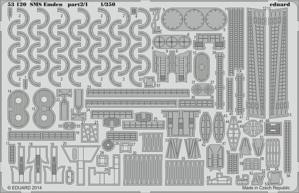 1/350 SMS Emden part 2 (REV)