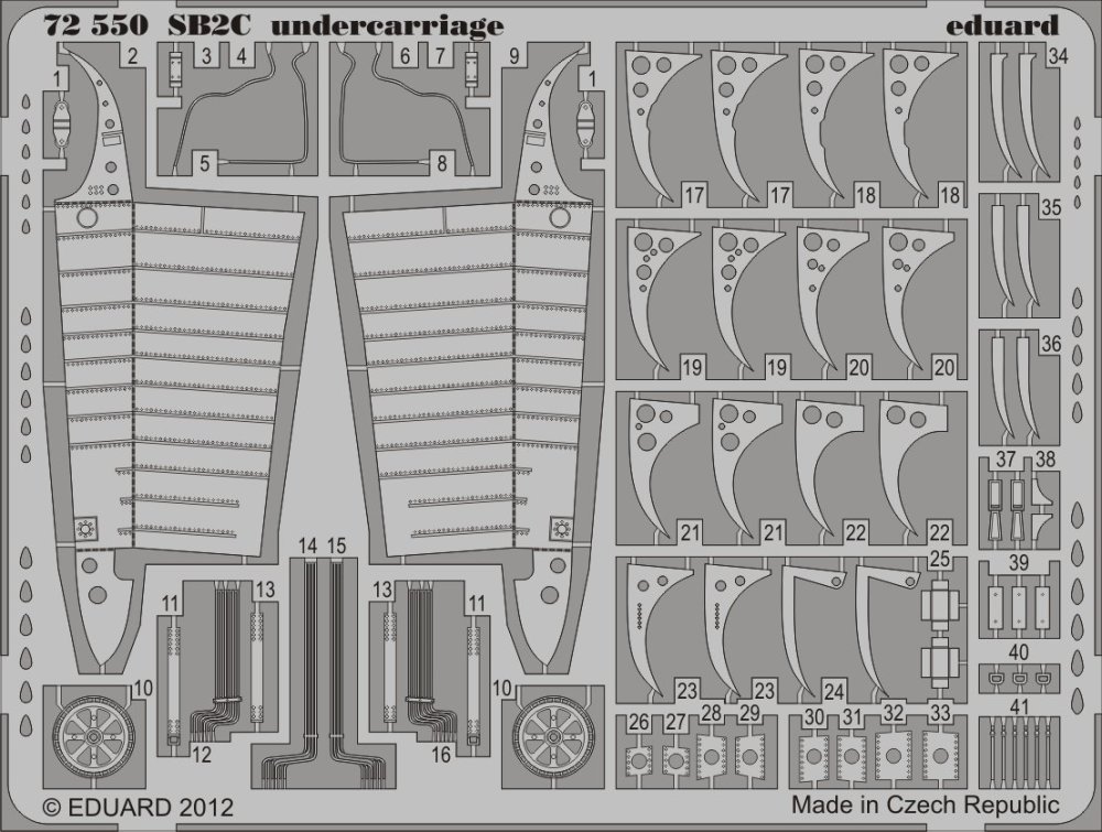 SET SB2C undercarriage (CYBERH)