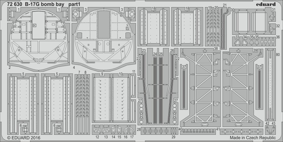 SET B-17G bomb bay (AIRF)