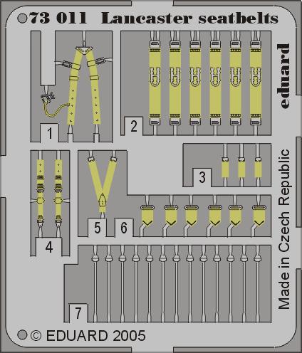 SET Lancaster seatbelts   (HAS)