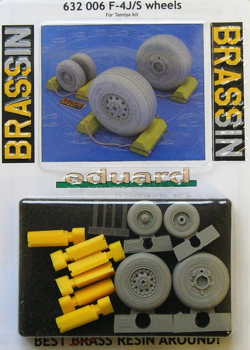 BRASSIN 1/32 F-4J/S wheels (TAM)