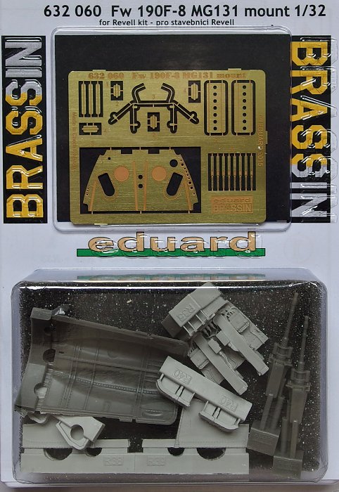 BRASSIN 1/32 Fw 190F-8 MG 131 mount (REV)