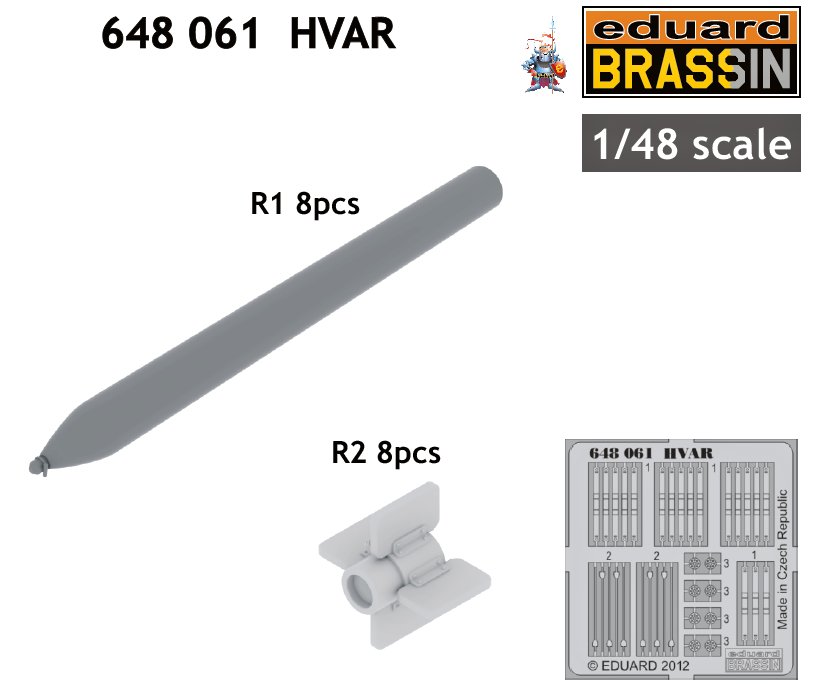 BRASSIN 1/48 HVAR rockets